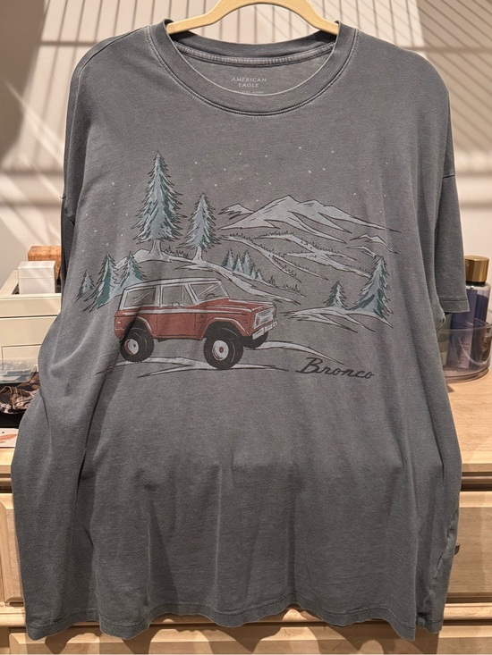American Eagle Outfitters Other - American Eagle Charcoal Gray Crewneck Tee